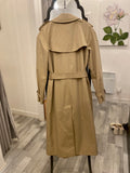 Pre Loved Burberry "The Waterloo" Trench Coat Size UK4 (fits uk6)