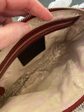 Vivienne Westwood Margate Clutch/Pouch in Bordeaux Patent