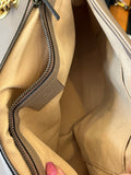 Gucci GG Marmont Matelasse Shoulder Bag in Taupe