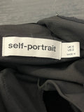 Pre Loved Self Portrait Black Velvet & Crystal Mini Dress Uk6 **RESERVED**