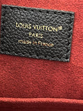 Pre Loved Louis Vuitton Petit Palais Handbag in Black Empreinte Leather - excellent
