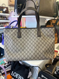 Pre Loved Gucci Monogram Canvas Tote Bag