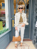 Jacquemus Beige Denim Jacket Fr 38 UK 10