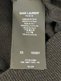 Pre Loved Saint Laurent Black V-Neck Sparkle Sweater