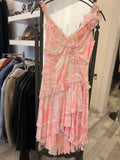 Pre Loved Versace Silk Mix Dress size 40 UK 8 (Excellent)