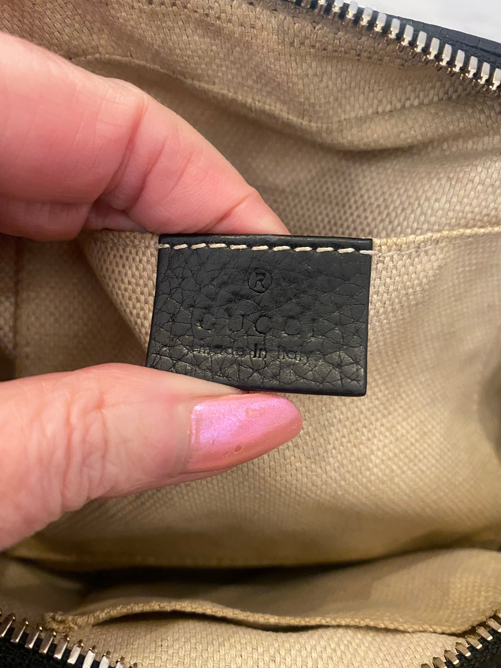 Pre Loved Gucci Black Soho Disco Crossbody Bag