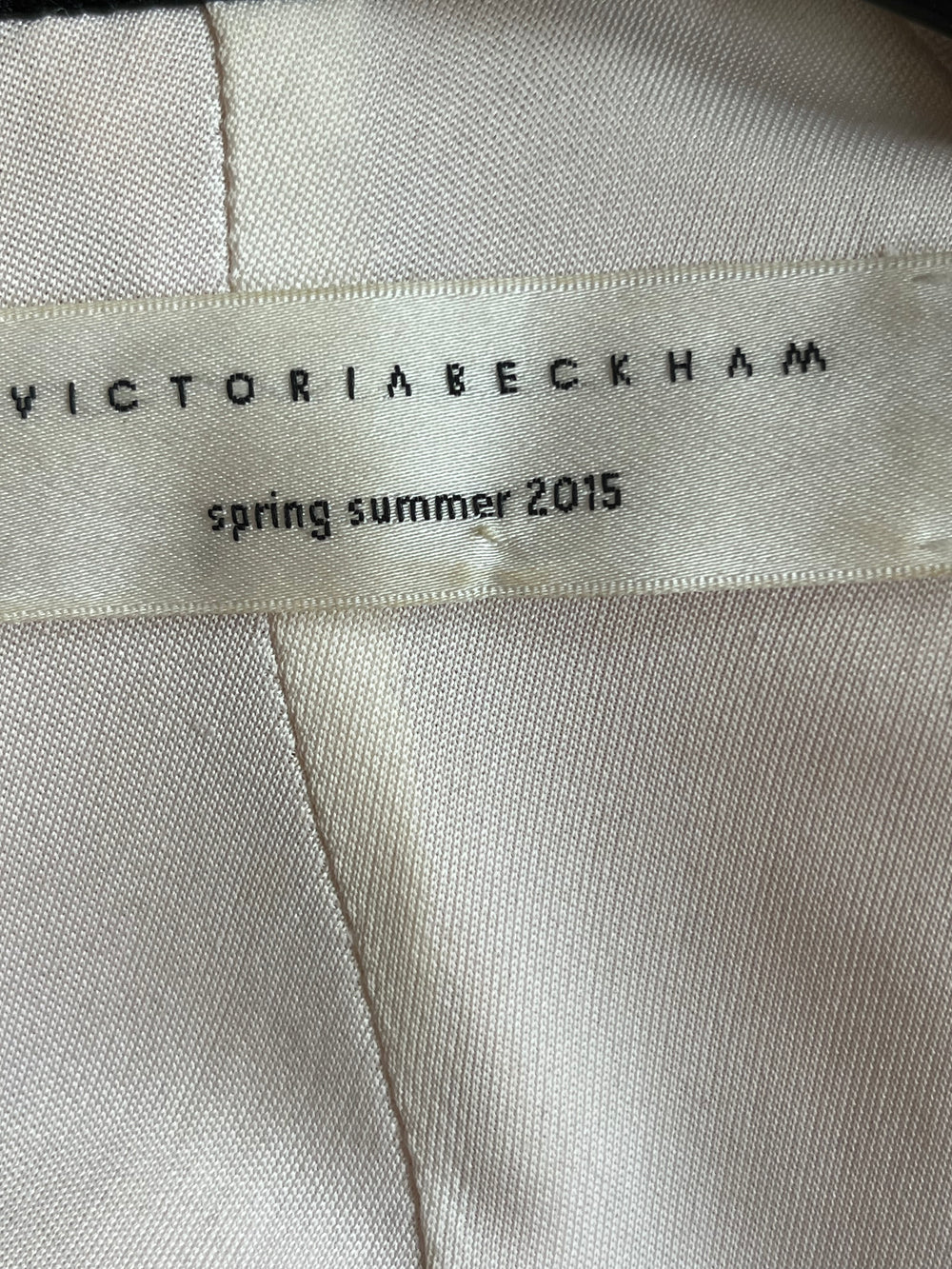 Pre Loved Victoria Beckham Orange Dress size uk 8