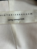 Pre Loved Victoria Beckham Orange Dress size uk 8