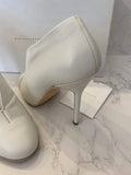 Pre Loved Victoria Beckham White Leather Heels UK 6.5