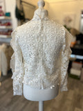Self Portrait White Lace Blouse UK 12
