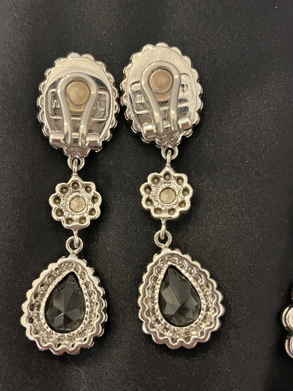Pre Loved Miu Miu Crystal Necklace, Bracelet & Earrings