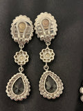 Pre Loved Miu Miu Crystal Necklace, Bracelet & Earrings