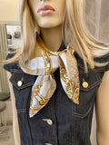 Pre Loved Mulberry Bayswater Silk Twill Scarf
