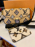 Louis Vuitton Monogram Wild at Heart Felicie Strap & Go