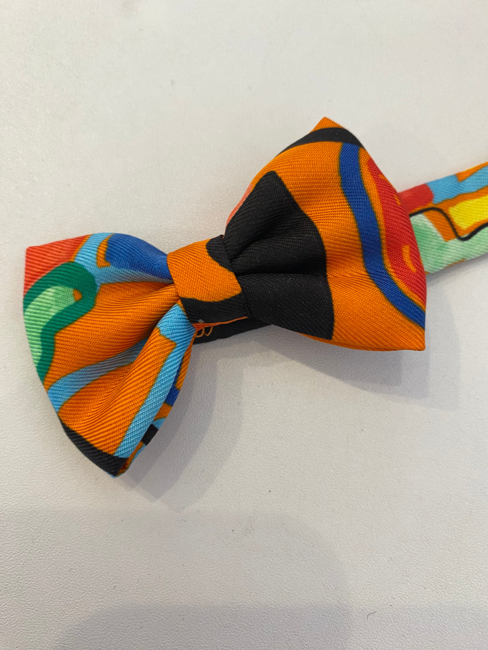 Pre loved Hermes Silk Bow Tie