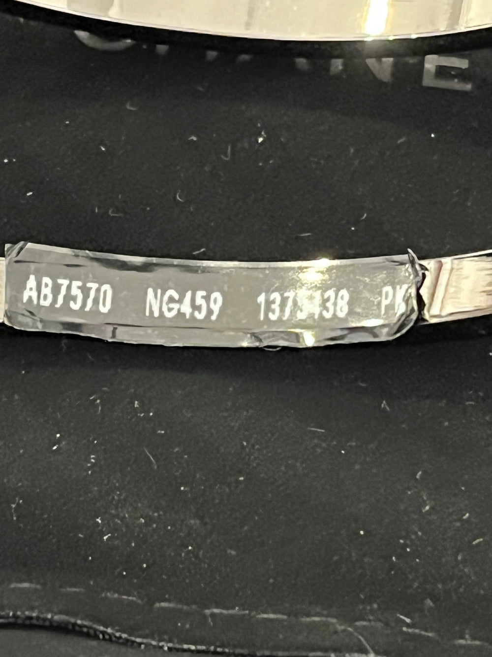 Pre Loved Chanel Ruthenium & Blue Crystal Star Bracelet 2022 collection by Virginie Viard (as new)