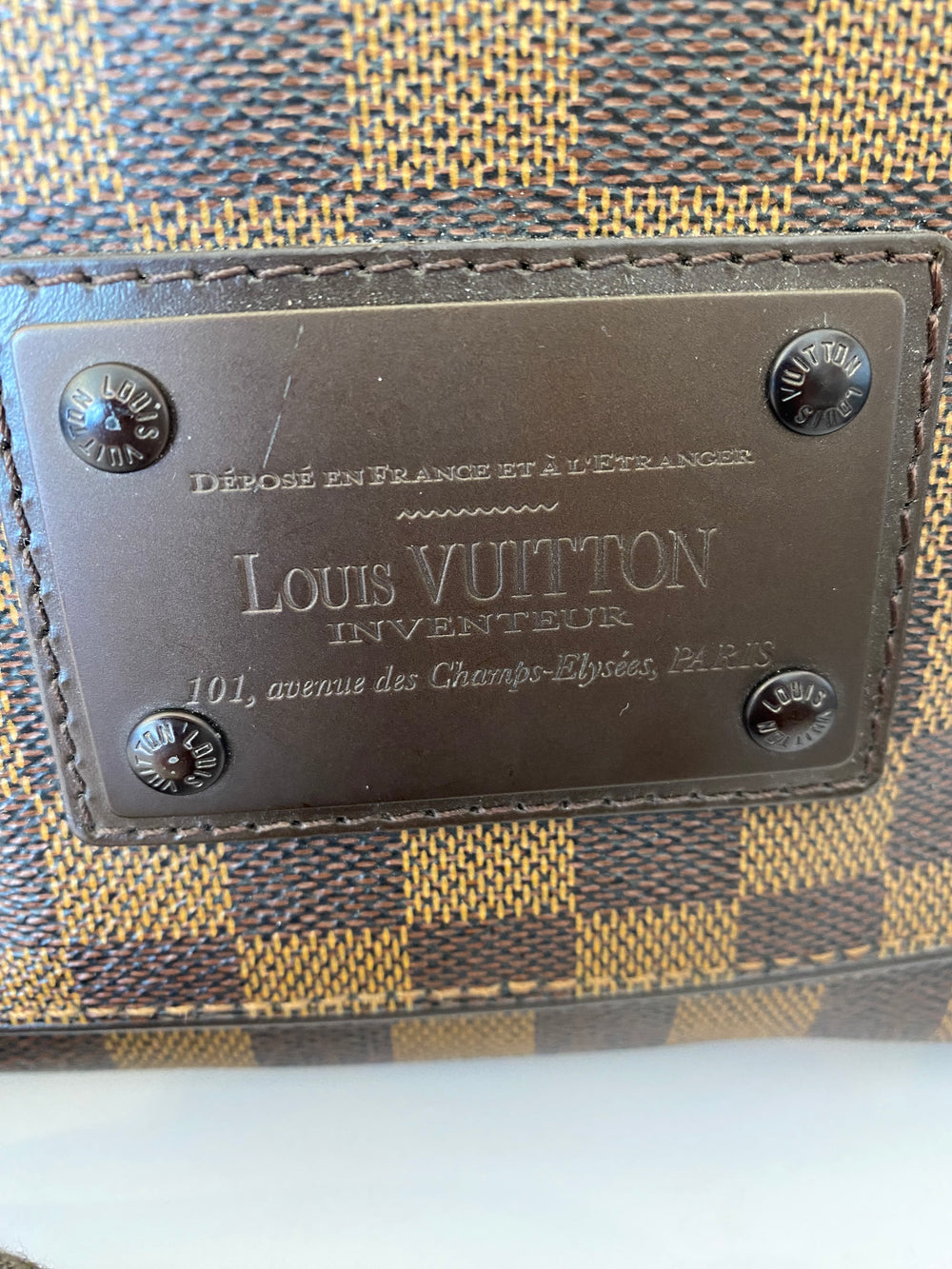 Pre Loved Louis Vuitton Brooklyn Unisex Messenger Bag