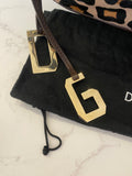 Pre Loved Vintage Dolce & Gabbana Leopard Baguette (excellent)
