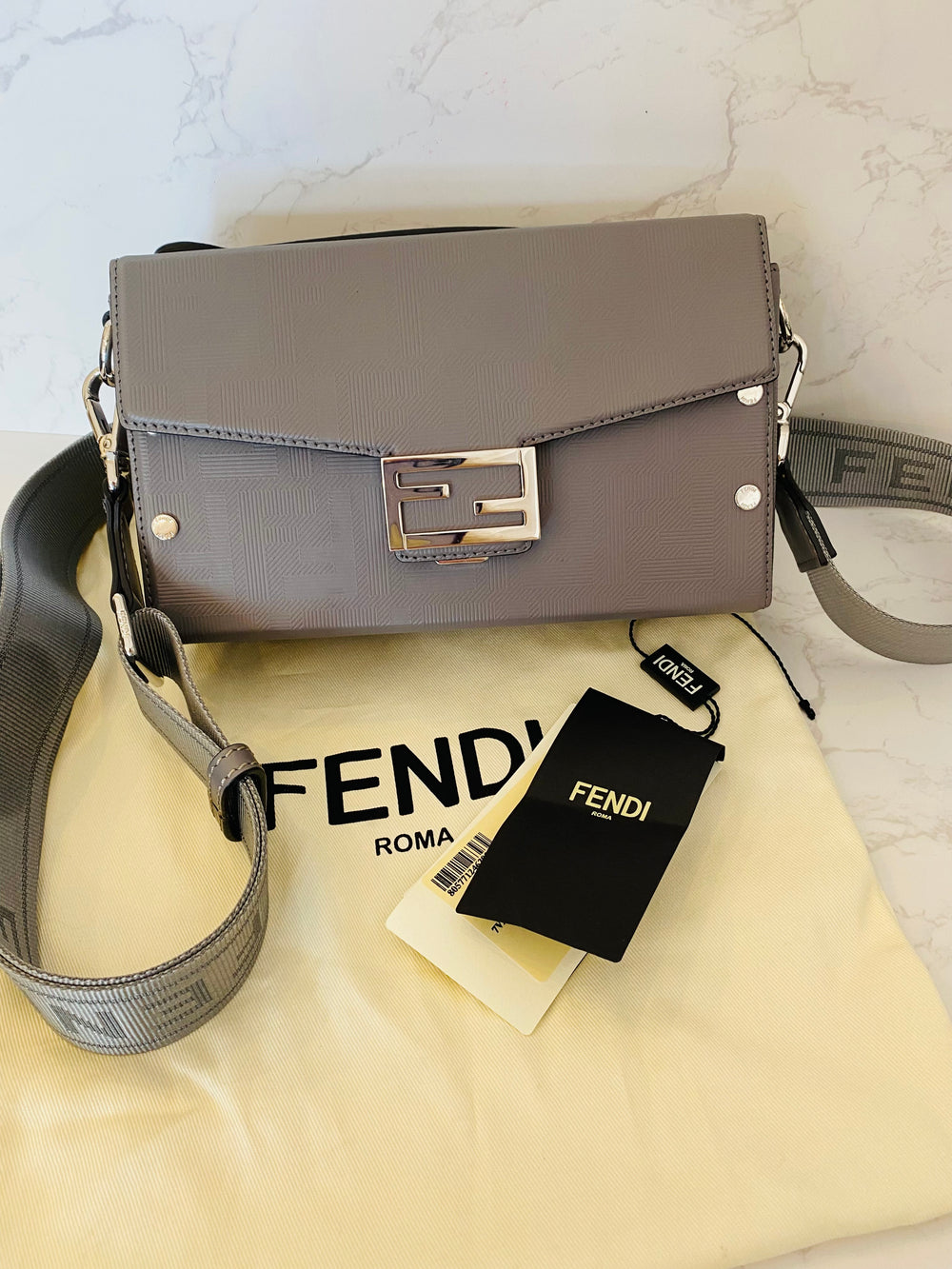 Pre Loved Fendi Baguette Soft Trunk Bag Unisex (as new)