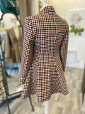 JW Anderson Single Breasted Peplum Wool Blazer UK8