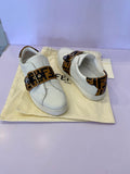 Pre Loved Fendi Pearland Leather Trainers  UK8
