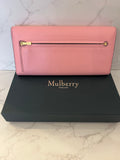 Pre Loved Mulberry Wallet Purse in Rose Pink Leather (As New)