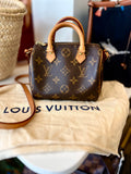 Pre Loved Louis Vuitton Monogram Nano Speedy **reserved**