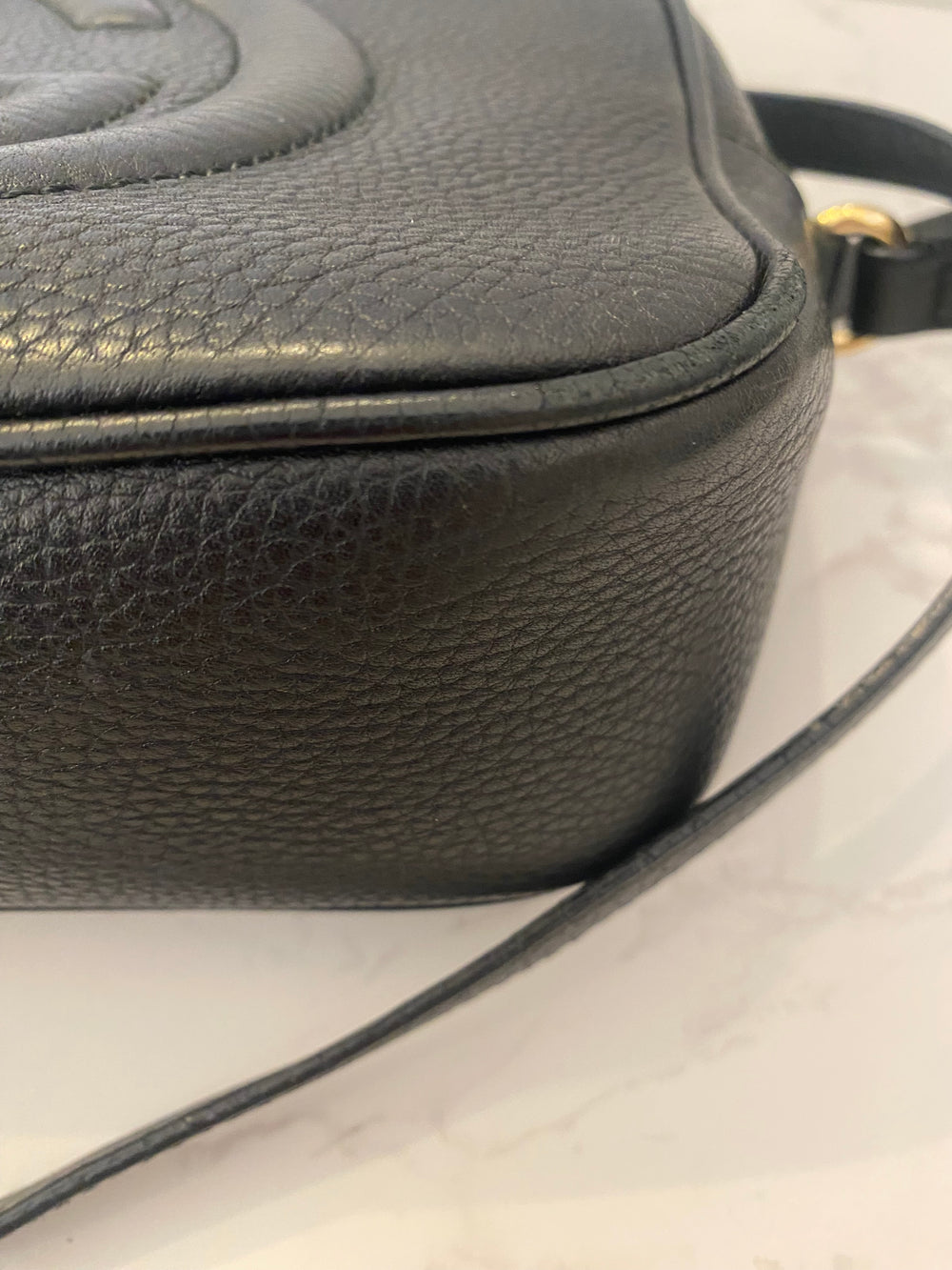 Pre Loved Gucci Black Soho Disco Crossbody Bag