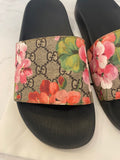 Pre Loved Gucci Floral Bloom Sliders UK 6