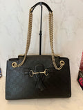 Pre Loved Gucci Emily Guccissima Tote Bag
