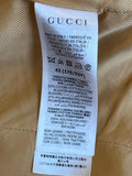 Pre Loved Gucci Tweed Jacket in a Citrus Shade It42 Uk10