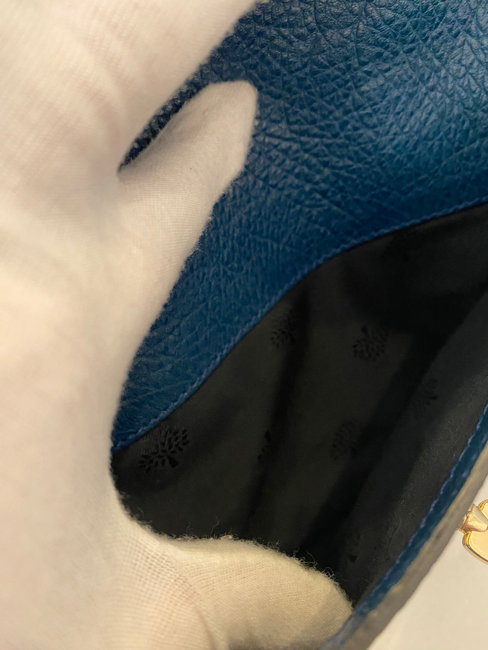 Pre Loved Mulberry Del Rey in Dark Teal (excellent)