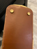 Burberry Small Haymarket Coated Canvas Check Tote