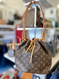 Louis Vuitton Vintage Noe Bucket Bag in Monogram