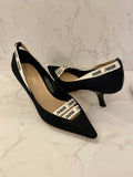 Pre Loved Christian Dior J'Adior Slingback Pumps in Black  UK 5.5