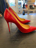 ORDER FOR ALISON B Christian Louboutin Red Patent Heels UK6