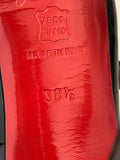 Pre Loved Christian Louboutin 130 Black Patent Peeptoe Mary-Jane Heels Size UK 5.5