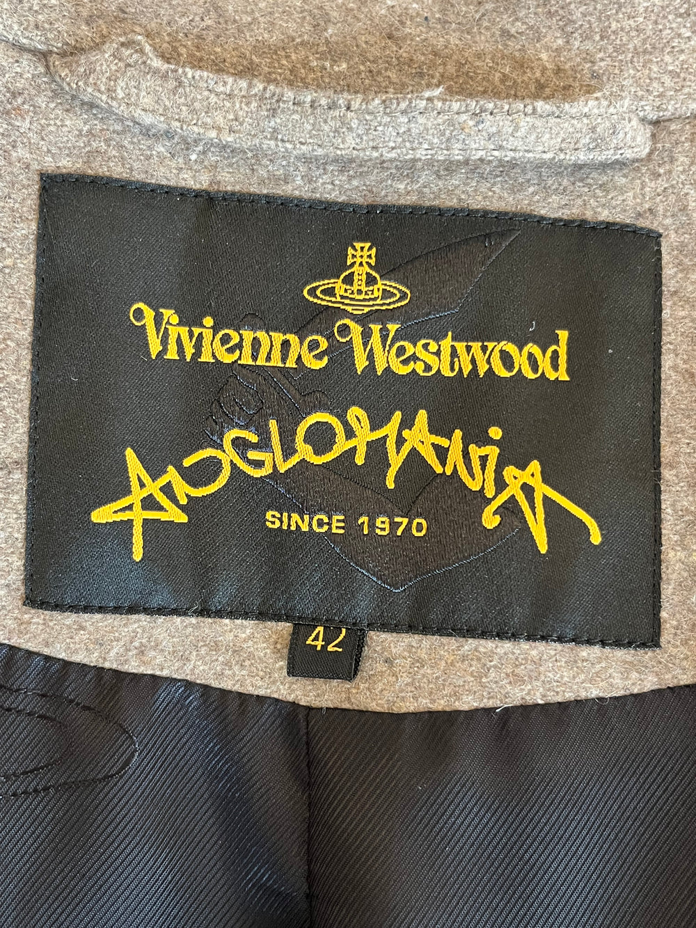Pre Loved Vivienne Westwood Anglomania Coat uk 10