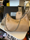 Pre Loved Prada Re-edition 2005 Cossbody Bag & Coin Purse