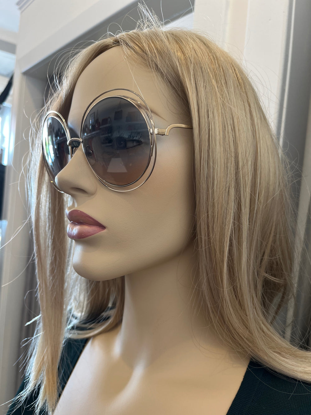 Pre Loved Chloe Carlina Oversized Sunglasses
