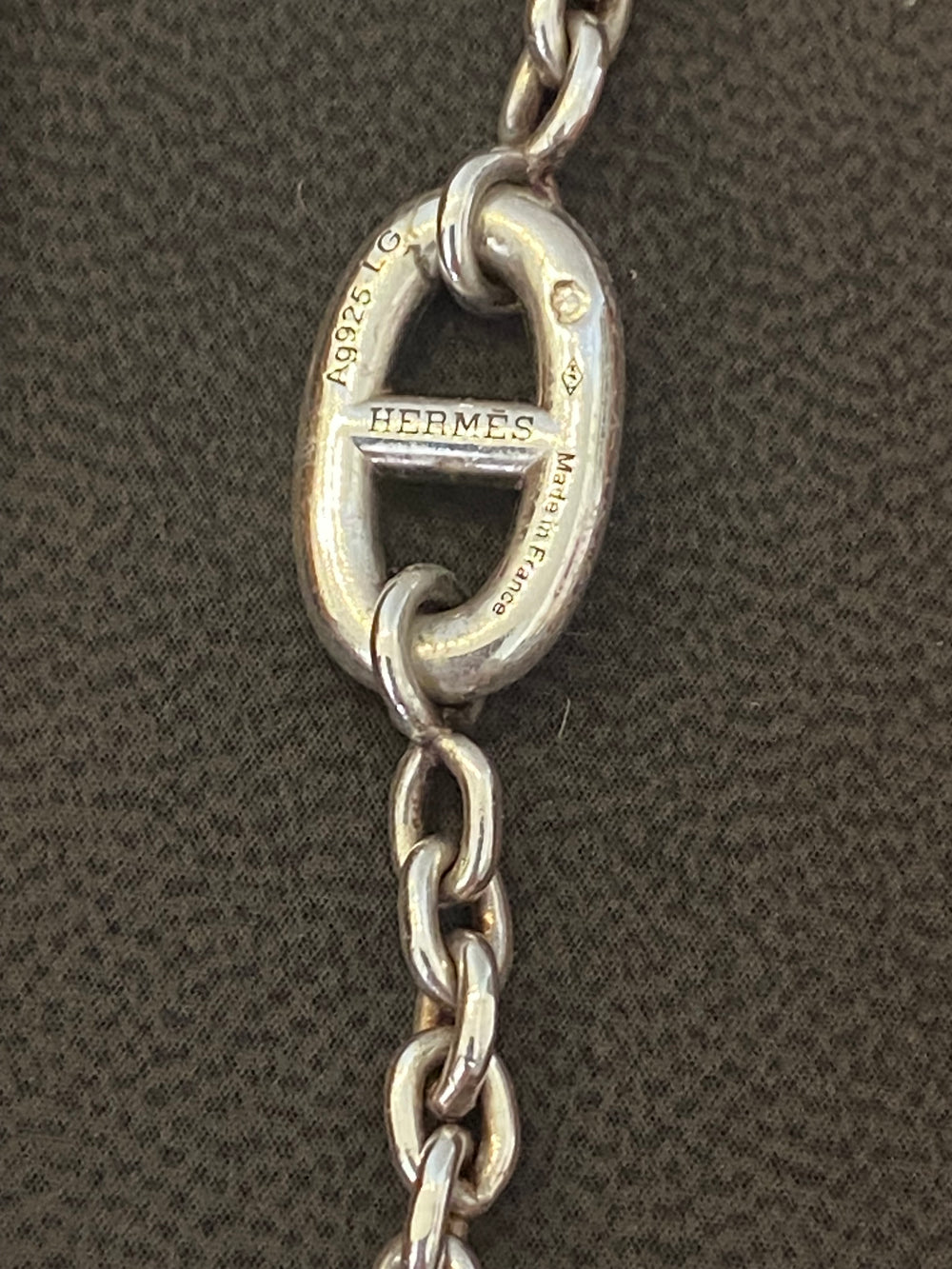 Pre Loved Hermes Silver Farandole Bracelet