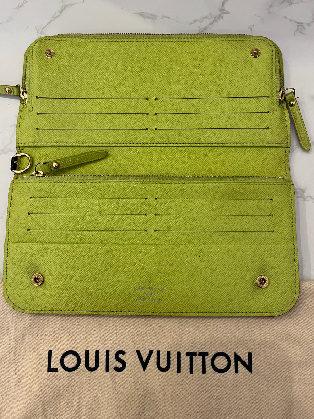 Pre Loved Louis Vuitton Multicolour Portefeuille Organiser Purse