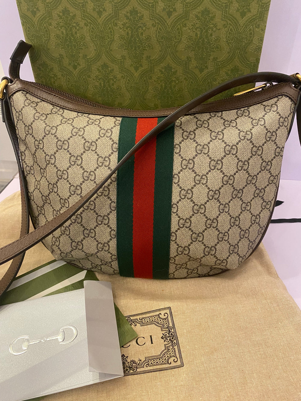 Pre Loved Gucci Ophidia Small Crossbody (as new)