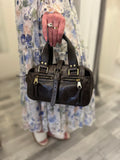 Pre Loved Mulberry Vintage Mabel Bag in Brown