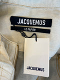 Jacquemus Beige Denim Jacket Fr 38 U.K. 10