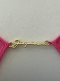 Jacquemus Pink Ribbed Cardigan Fr 34 UK 6