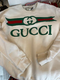 Pre Loved Gucci GG Sweatshirt M (excellent)