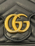 Pre Loved Gucci GG Mini Marmont Matelasse Crossbody Bag