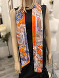 Pre Loved Hermes Maxi Twilly Silk Scarf