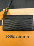 Pre Loved Louis Vuitton New Wave Wristlet Clutch Bag As New